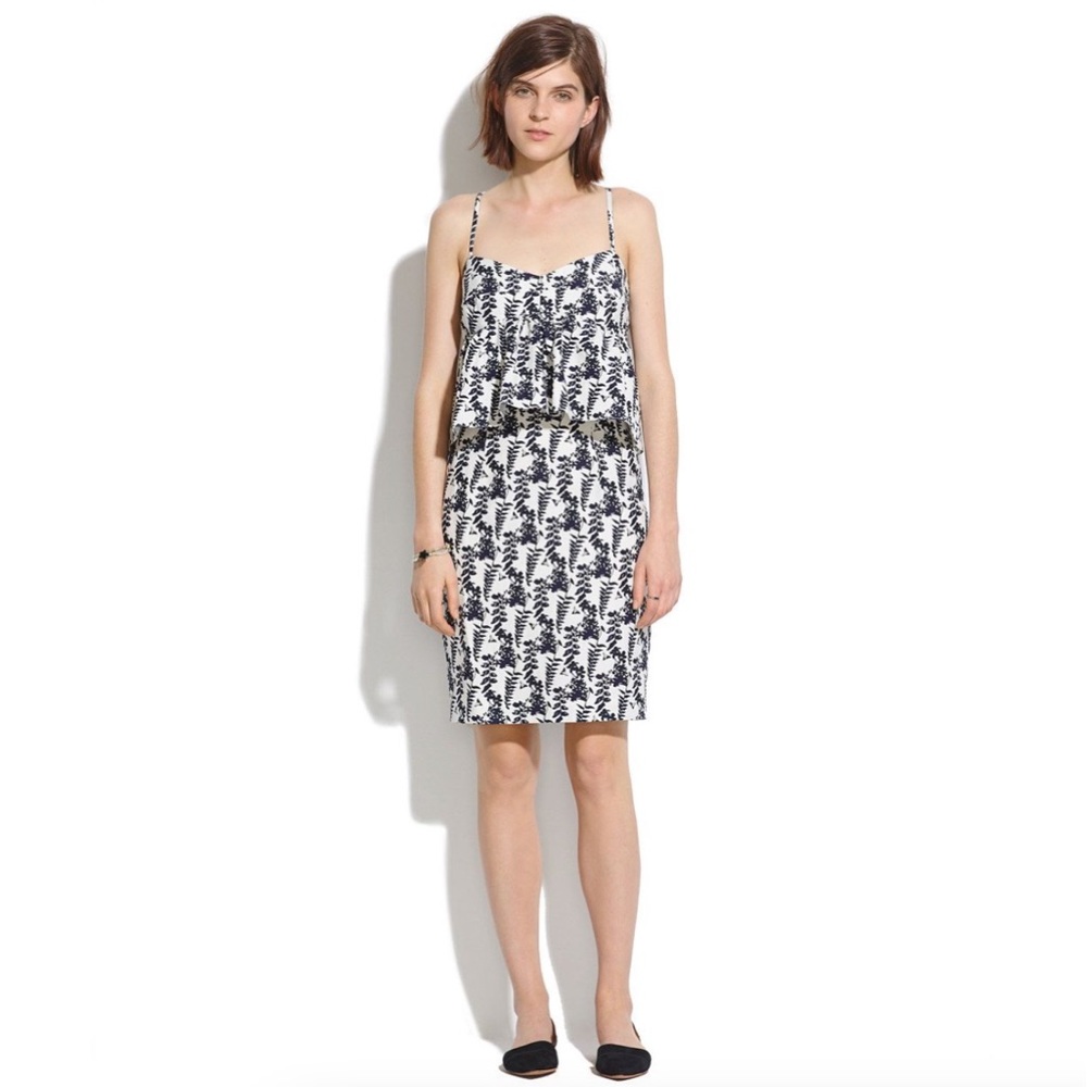 WHIT Linen Peplum Dress